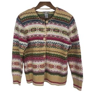 Heirloom Collectibles Y2K Knitted Cardigan Size Medium